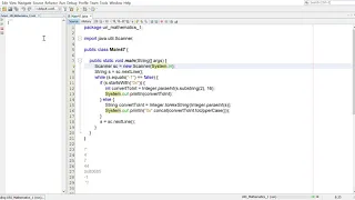 Hexadecimal to Integer conversion A K A Base Conversion using Java
