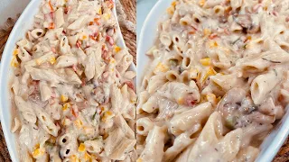 طريقة عمل مكرونة وايت صوص العزومة مع الشيف فاطمة أبو حاتي 