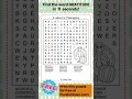 Thanksgiving Word Search - Find Gratitude