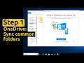 Sync Desktop Documents and Pictures folders to OneDrive
