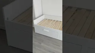 IKEA BRIMNES BED ASSEMBLE BY MY WORK BLOG