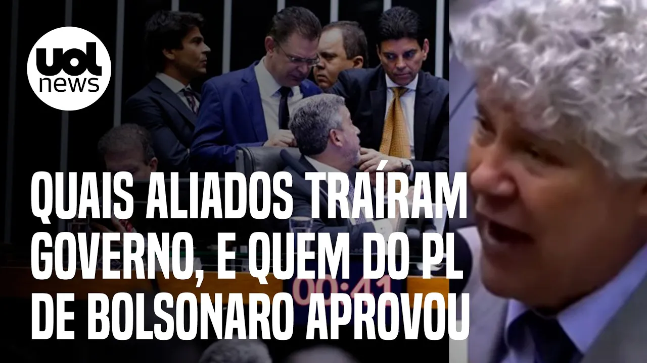 Arcabouço fiscal: Quais aliados traíram governo Lula, e quem do PL de Bolsonaro aprovou arcabouço