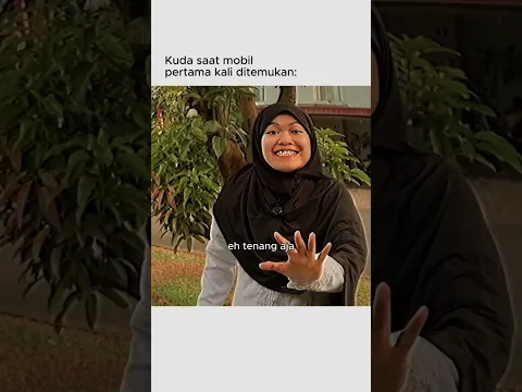 Kuda saat mobil pertama kali ditemukan #kuda #pertama#skit #comedyskit #contentcreator #shorts