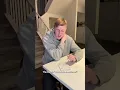 Boy Asks For Help With Crossword Puzzle