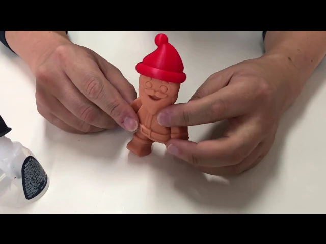 Movable gingerbread Santa Claus video thumbnail
