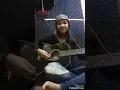 Goresan cinta main gitar sendiri