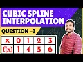 Cubic Spline Interpolation Example Solved - 3 Engineering mathematics Mathspedia