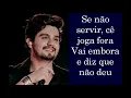 CLIPE ÁGUA COM ÁÇUCAR COM LETRA