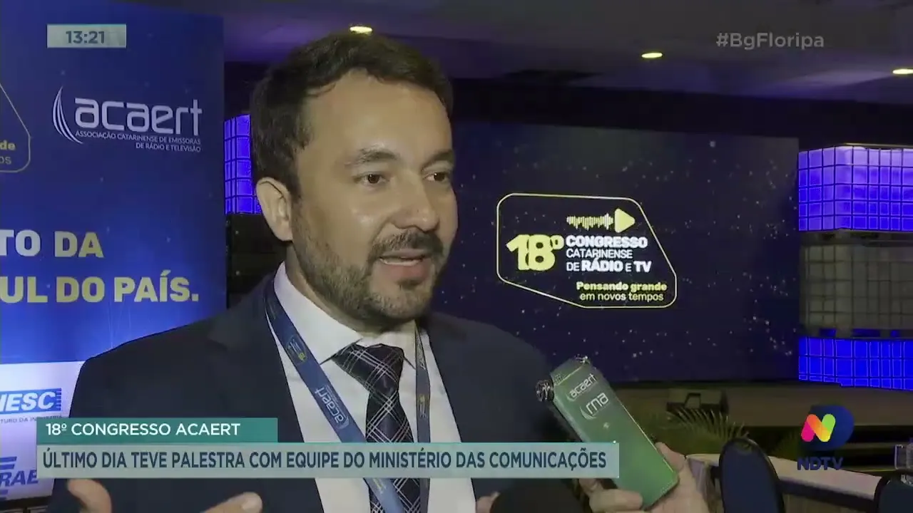 18º congresso Acaert: último dia teve palestra com equipe do Ministério das Comunicações