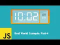 Javascript Clock with Time Formatting - AM PM Bangla Tutorials