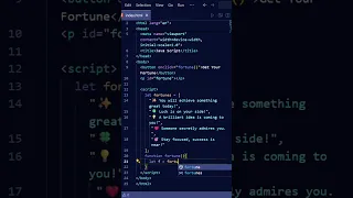 Fortune Teller in JavaScript Fun Mini Project Learn JS Easily