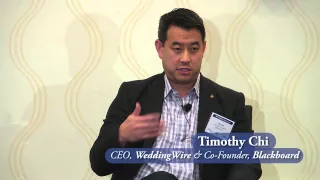 Tien Wong interviews Tim Chi CEO of WeddingWire and Co-Founder of Blackboard June 4 2015