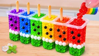 🍉 Miniature Watermelon Ice Cream 🍦 ASMR Frozen Dessert Making | Sweet Baking