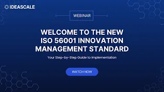Webinar Introducing The New ISO 56001 Innovation Management Standard