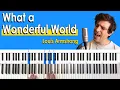 Download Lagu How to play “What A Wonderful World ” on piano [Piano Tutorial + Chord Chart]