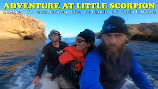 Exploring Sea Caves and Spear Fishing with SV Felurian on Santa Cruz Island