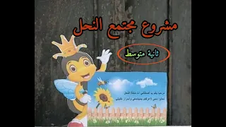 أفكار رائعة لإنجاز مشروع مجتمع النحل ثانية متوسط 