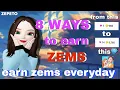 Download Lagu 8 WAYS TO EARN ZEMS! 💎| GUIDE.VER | Easiest ways to earn zems | SUHU | @ZEPETO