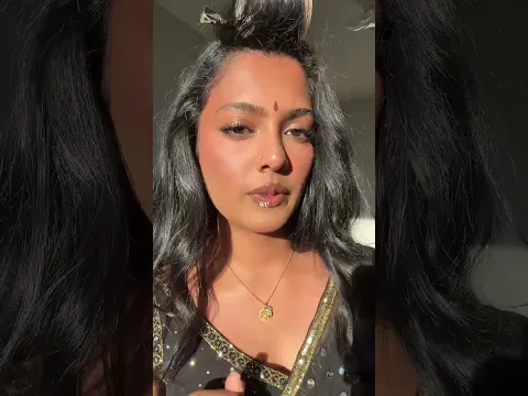style this stunning black saree with me! off to dinner now🖤 #gdwm #diwaliwithdhivya