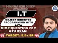 OOP WITH JAVA MIMP QUESTION FOR GTU EXAM ALL UNIT DIPLOMA SEM 3 IT NEW SYLLABUS