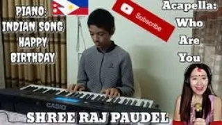 Download MY SON'S FIRST PIANO PIECE ,  INDIAN HAPPY BIRTHDAY SONG|FLORA SANG ACAPELLA BY GINETTE CLAUDETTE MP3