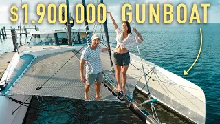 BOAT TOUR: $1.9 Million GUNBOAT (+ New Trimaran Update!)