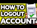 How To Logout of Account on Oculus Quest 2 Very EASY
