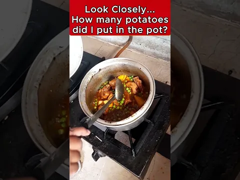 Most Satisfying Chicken & Peas ASMR 🥘 #Shorts