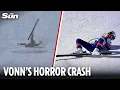 Lagu Lindsey Vonn screams in pain as horror crash ends Winter Olympics dream