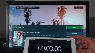 Downloading GTA 5 on XBOX ONE at 1000Mbps Gigabit Fiber Optics Internet