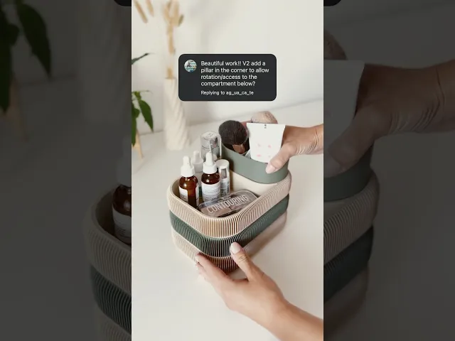 STACKSEY V2 makeup organizer video thumbnail