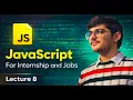 Lec 8 - All Types of Functions in JavaScript Explained First-Class Functions