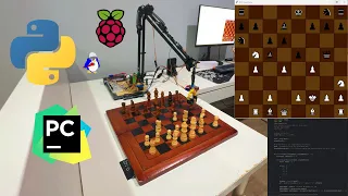 AI Chess Robot Powered by Python Raspberry Pi Full Code Hardware and Design