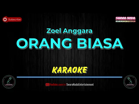 Download MP3 Orang Biasa - Karaoke Lirik | Zoel Anggara