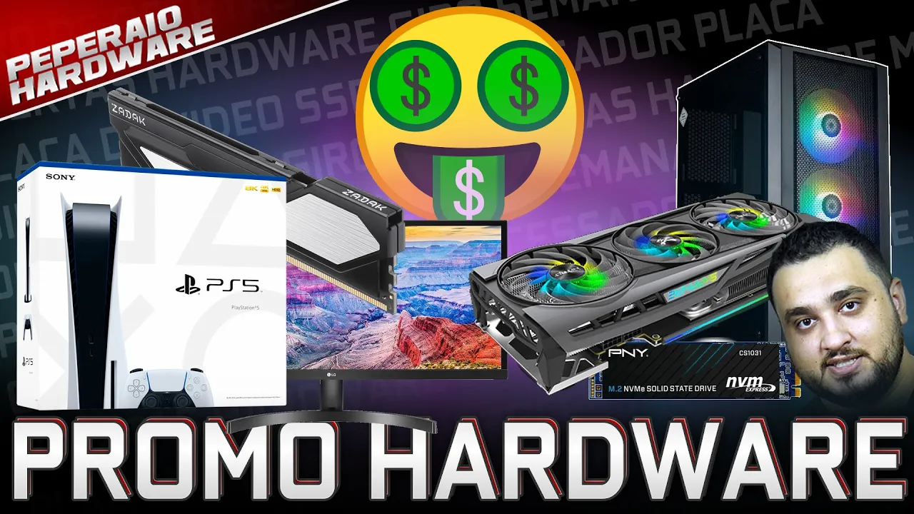 GIRO DE OFERTAS - Melhores Promoções de Hardware da semana, Lojas do Brasil e Aliexpress! (25/04)