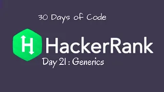 Day 21 Generics