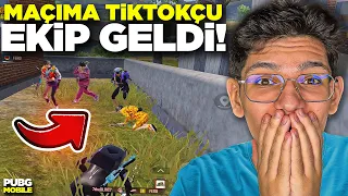 MAÇIMA SAĞLAM TİKTOKÇU EKİP GELDİ! - PUBG MOBİLE