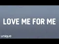 Lagu SZA - Love Me For Me (Lyrics)