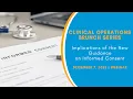 Implications of the New Guidance on Informed Consent