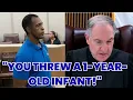 YOU TOSSED A 1-YEAR-OLD INFANT OUT OF A CAR Judge Raises Bond to 100k Sends Inmate to Jail