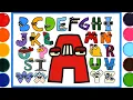 Alphabet Lore A-Z But Jelly Painting Coloring Pages Alphabet Lore A-Z
