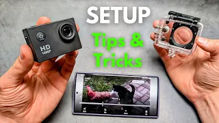 How to SETUP Use - Sports Action Camera 1080p