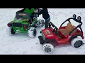 24v GRAVE DIGGER in the snowwwwww