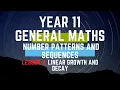 Year 11 General Maths - Lesson 3