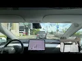 Tesla FSD V14 3 2 Queen Anne to Kirkland traffic