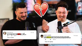 A NÉZŐIM LEGMEGLEPŐBB TÖRTÉNETEIRE REAGÁLTUNK! 🤣 feat.Liszkai Márk