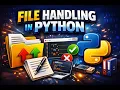 Python File Handling Tutorial Read Write Append Explained in English