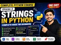 Python Strings Complete Tutorial for Beginners Indexing Slicing String Methods Episode 3