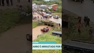 Carro arrastado por enxurrada em Palhoça deixa bebê de um ano morto #balançogeral