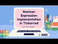 How to implement a Boolean expression in Tinkercad Tinkercad Tutorial